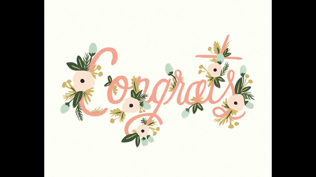 Congrats